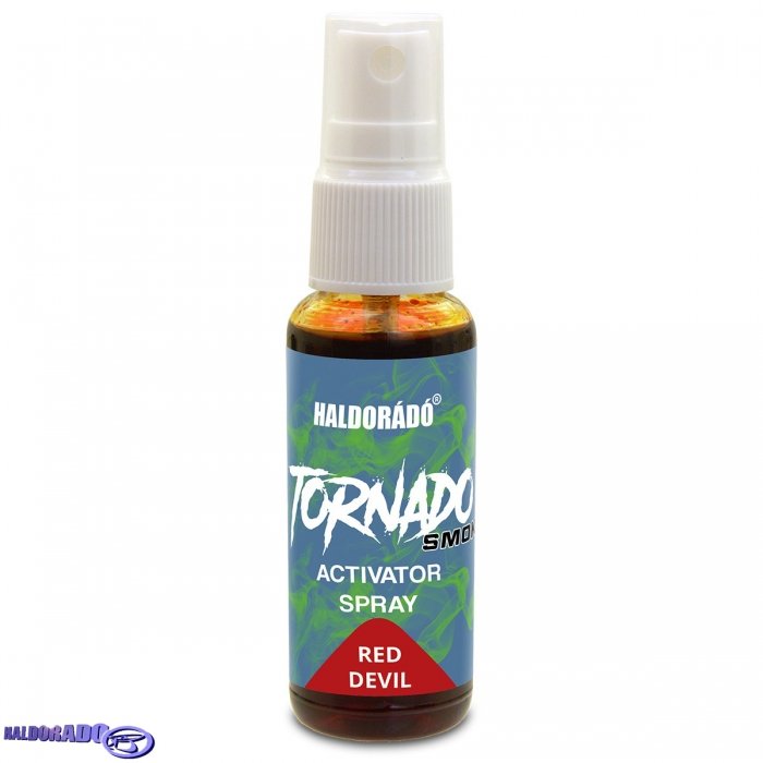 Спрей активатор Haldorado Tornado Smoke Activator Spray Red Devil 30ml