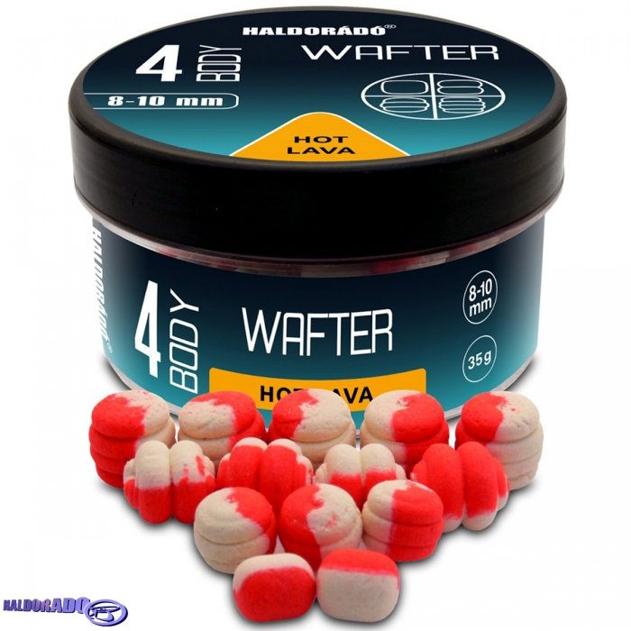 Вафтерсы Haldorado 4 Body Wafter Hot Lava 8-10mm 35g Вафтерсы Haldorado 4 Body Wafter Hot Lava 8-10mm 35g