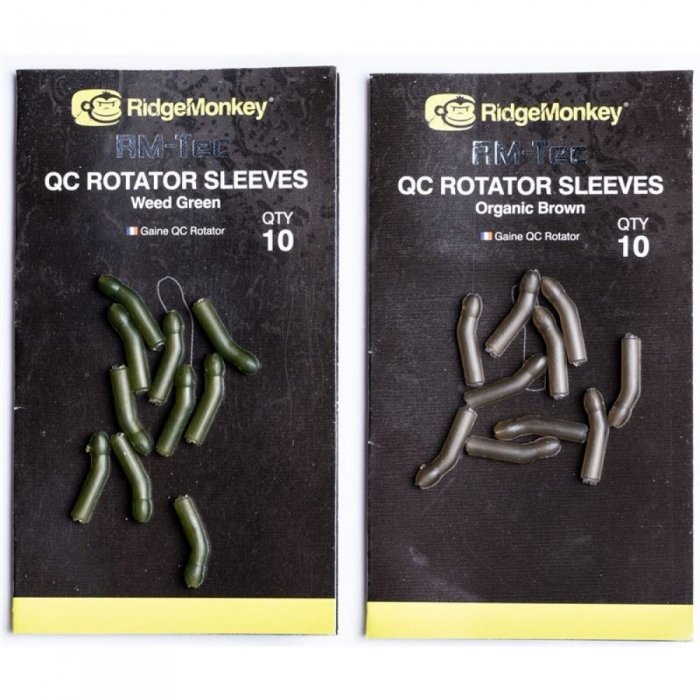 Лентяйка Ridge Monkey Quick Change Rotator Sleeves Зеленый 10шт